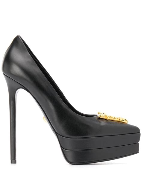 versus versace shoes red|Versace virtus high heels.